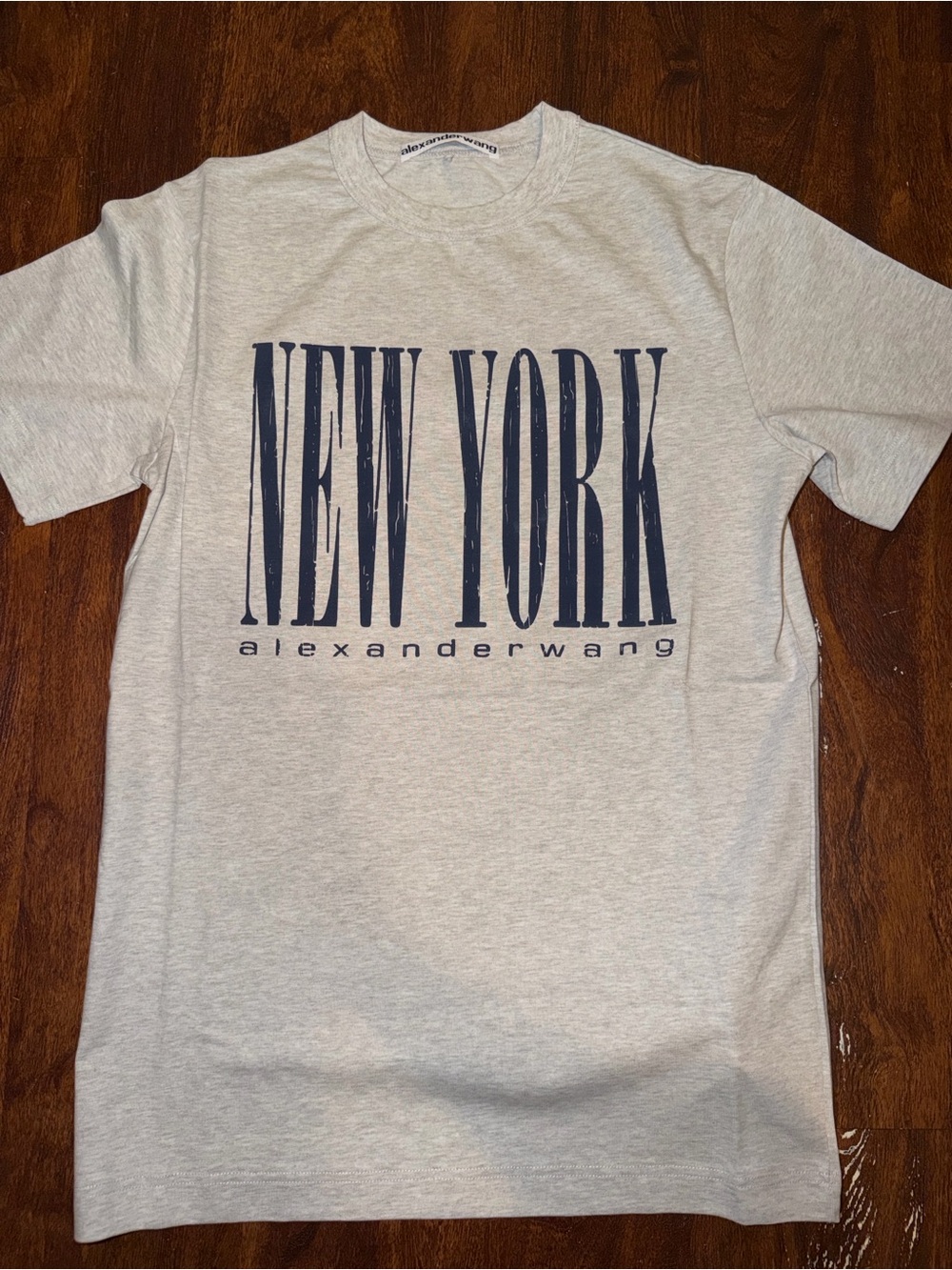 Alexander wang New York Limited Letter Short Sleeve